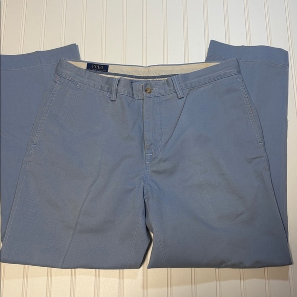 Vintage Ralph Lauren Men's Slate Blue Chinos size 34/29 - Picture 3 of 7